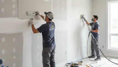 Professional drywall repair and wall restoration in Overland Park, KS home interior