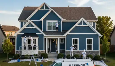 Professional interior house painting services in Overland Park, KS