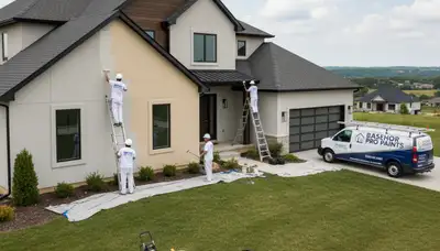 Interior painting service in Overland Park, KS for homes by a professional house-painting company