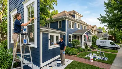 Professional house painting service in Overland Park KS by interiorpaintingoverlandparkks.com