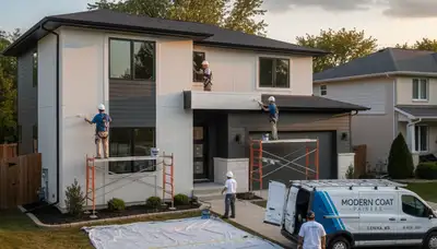 Interior painting team serving Overland Park, KS, for residential home painting services