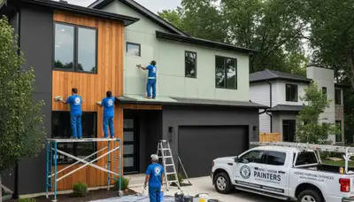 Professional interior house painting service in Overland Park, KS