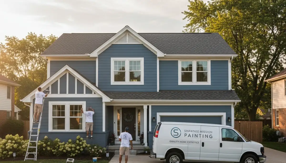 Interior painting services in Overland Park, KS for a clean, professional home update