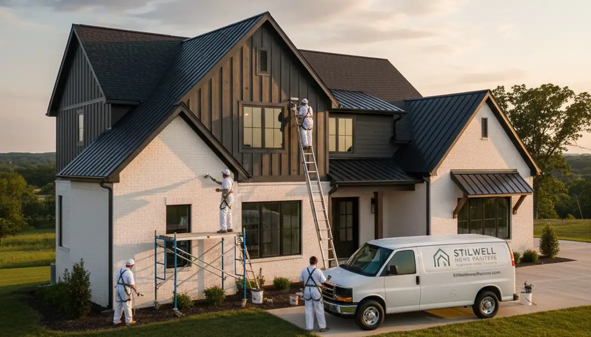 Interior painting services in Overland Park, KS for residential homes and business interiors