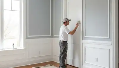 Professional painters perfect interior trim and detail painting in Overland Park, KS homes